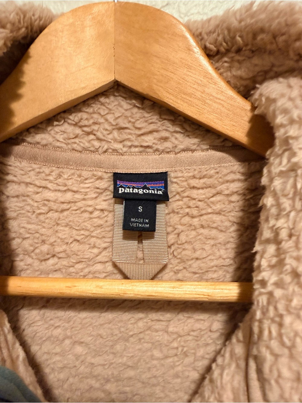 Patagonia Women’s Los Gatos 1/4 Zip Fleece Pullover Pampas Tan Size Small S - Picture 6 of 6
